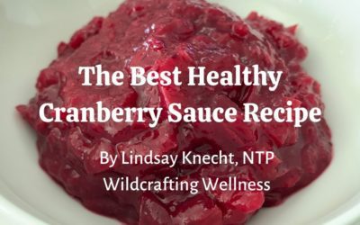 The Best Healthy Cranberry Sauce